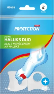 MAZBIT HALUKS DUO klin z pierścieniem na haluks paluch koślawy hallux