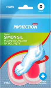 MAZBIT SIMON SIL podpiętki żelowe na ból stopy
