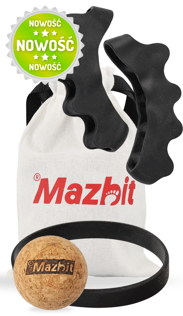 MAZBIT HALLUX SET zestaw do ćwiczeń na haluks paluch koślawy hallux separator palcy